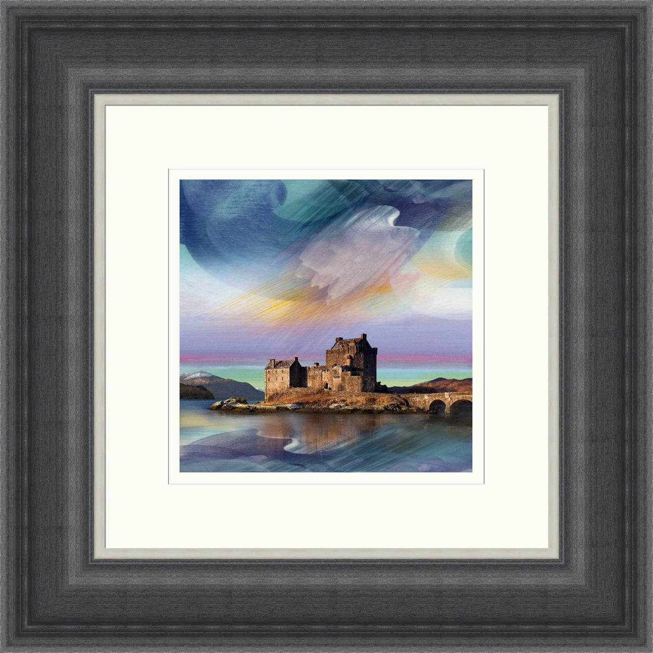 Changing Light, Eilean Donan Castle by Esther Cohen