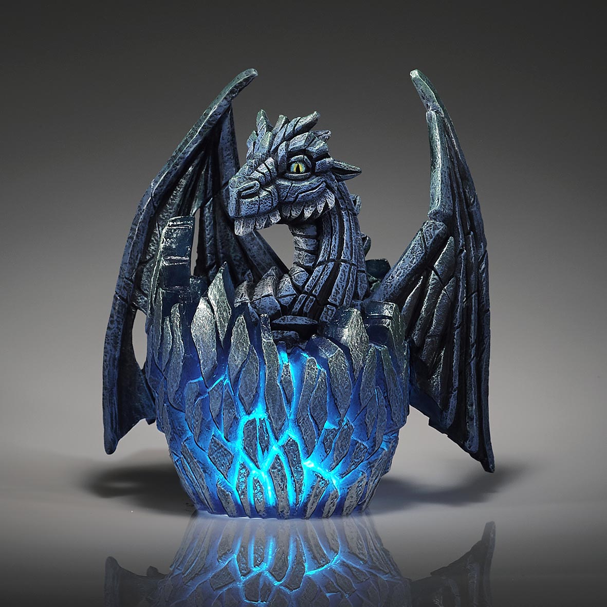 Dragon Egg Illumination Blue - Edge Sculpture