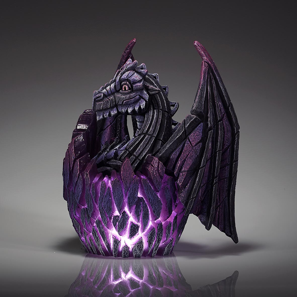 Dragon Egg Illumination Black - Edge Sculpture