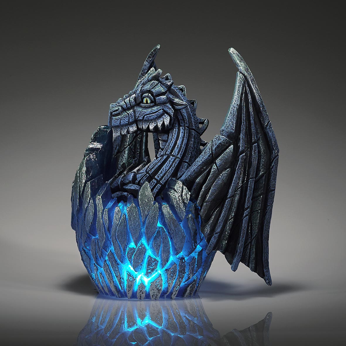 Dragon Egg Illumination Blue - Edge Sculpture