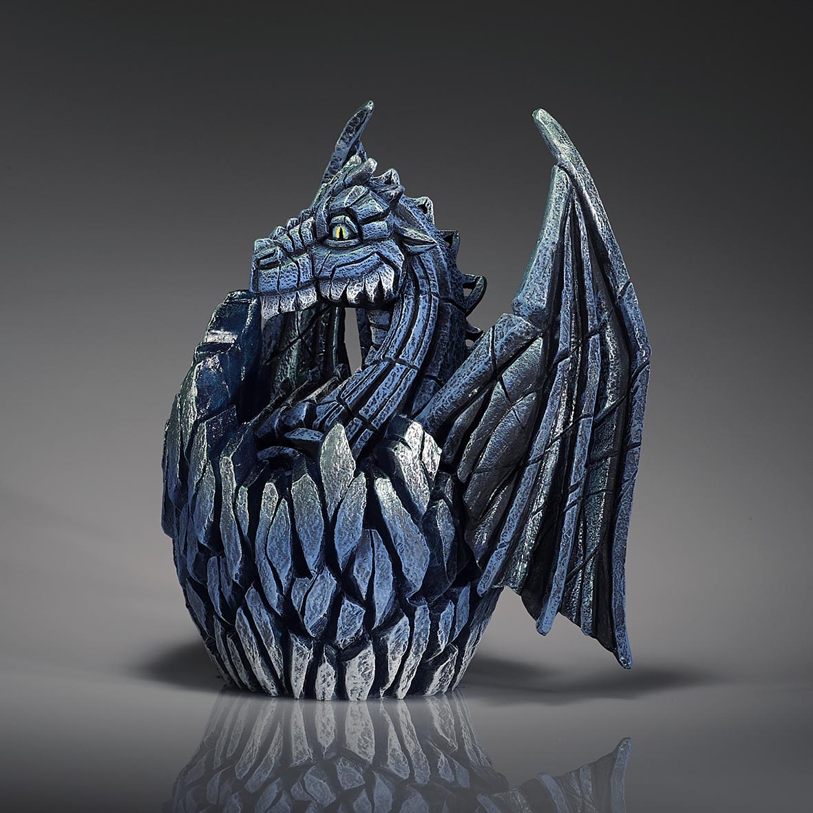 Dragon Egg Illumination Blue - Edge Sculpture