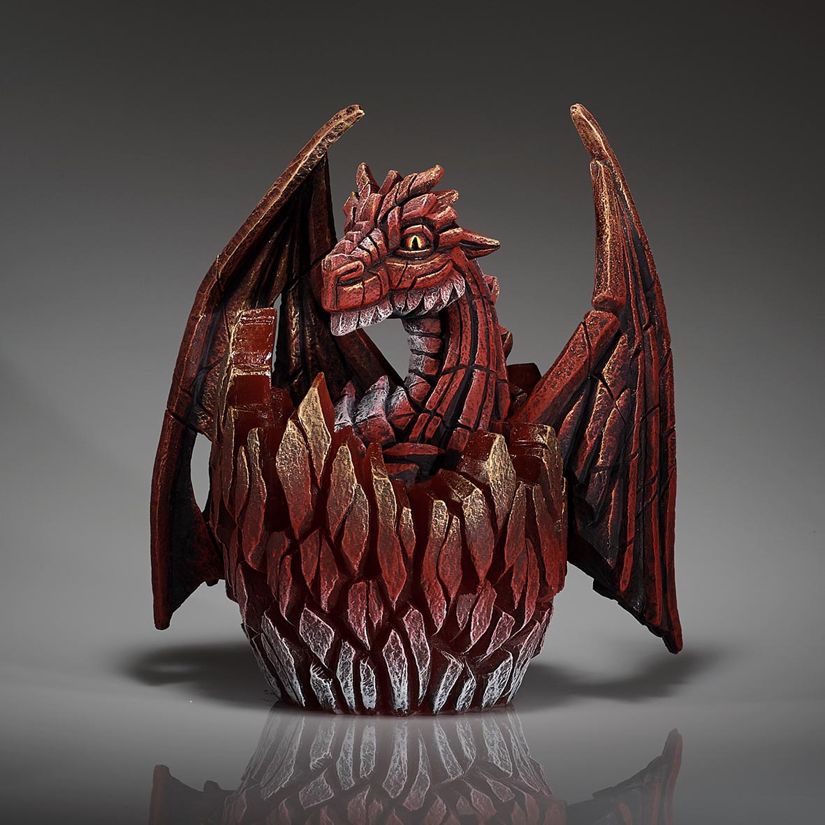 Dragon Egg Illumination Red - Edge Sculpture