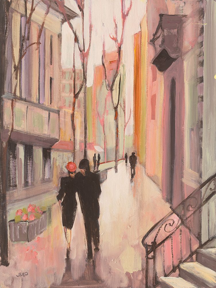 Village Promenade II by Julia Purinton