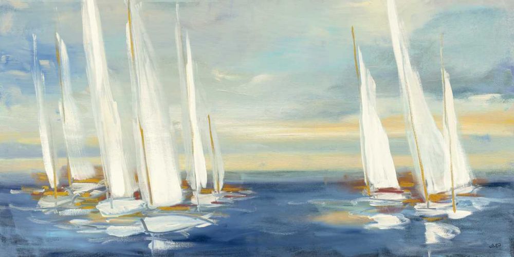 Summer Regatta Sunset by Julia Purinton