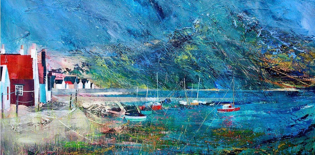 Buildings and Boats (Limited Edition) by Fiona Matheson