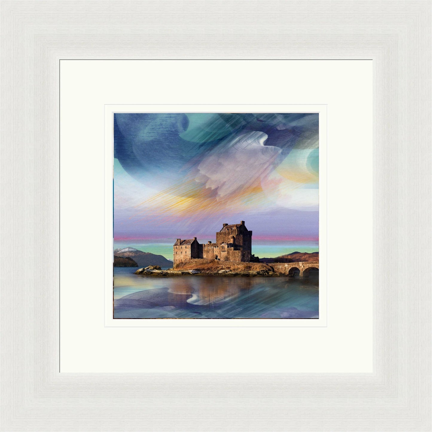 Changing Light, Eilean Donan Castle by Esther Cohen