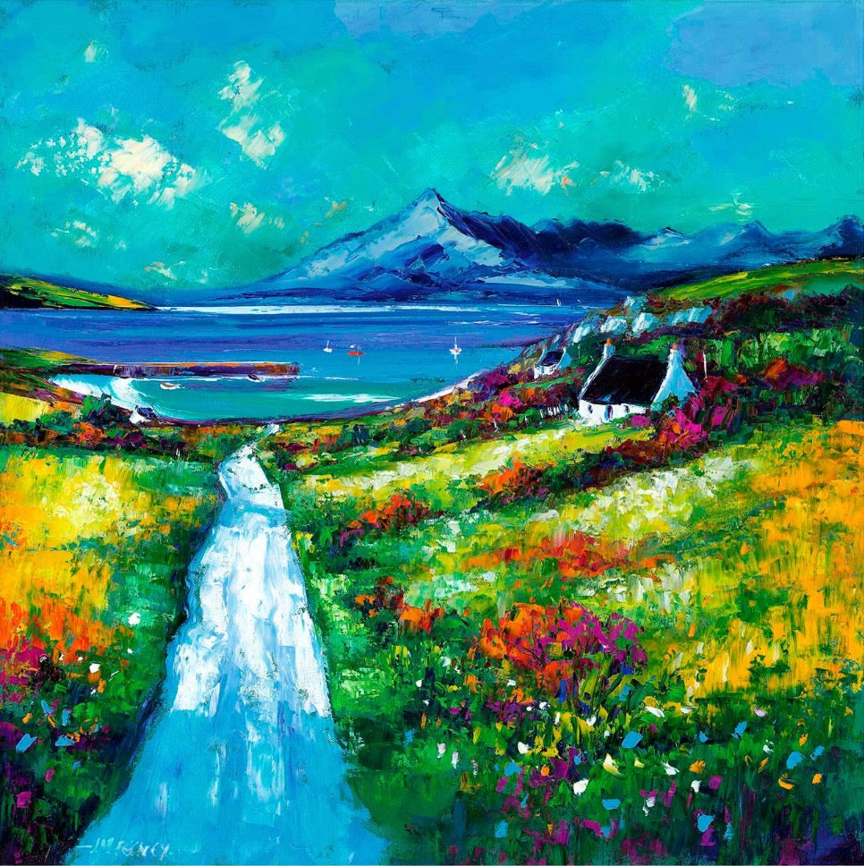 Approaching Elgol, Skye by Jean Feeney