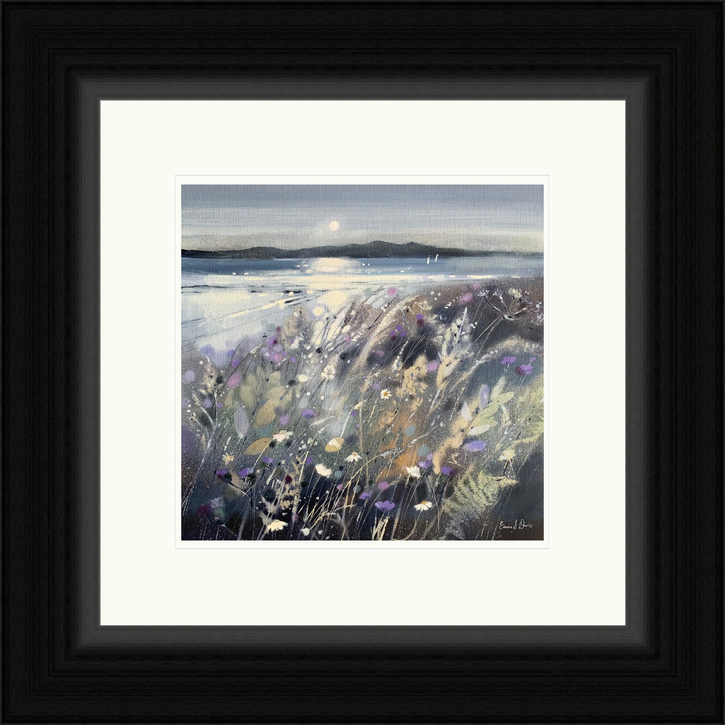 Summer Fields and Arran by Emma S Davis
