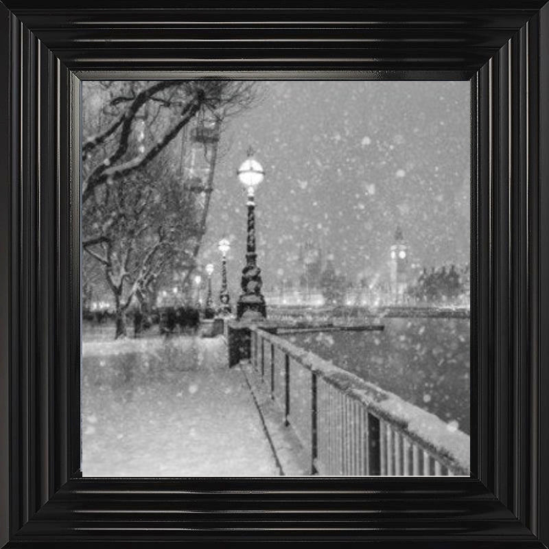 Winter Wonderland, London - Black and White