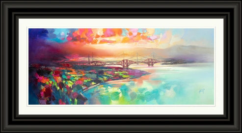 Forth Bridges Flight Path (Signed & Numbered Limited Edition) by Scott Naismith