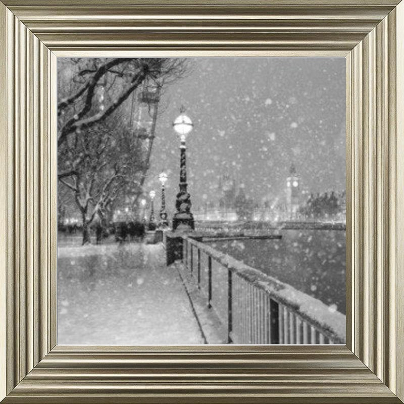 Winter Wonderland, London - Black and White