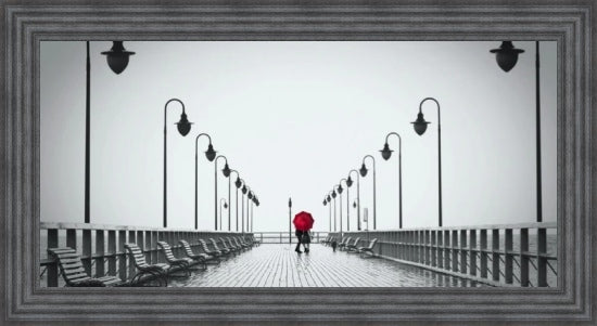 Strolling On The Pier - Red