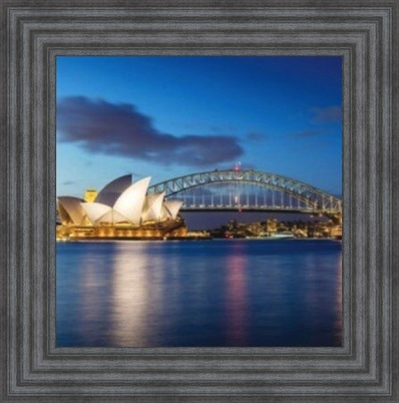 Nightfall Over Sydney Harbour