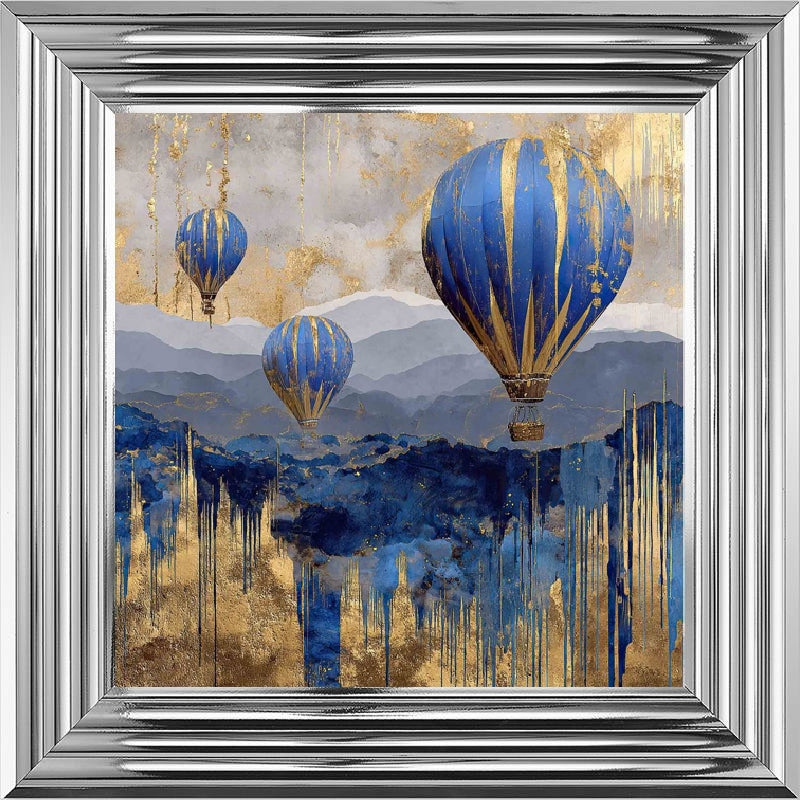 Blue & Gold Balloons