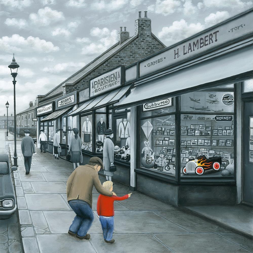 Can We Buy It Canvas by Leigh Lambert