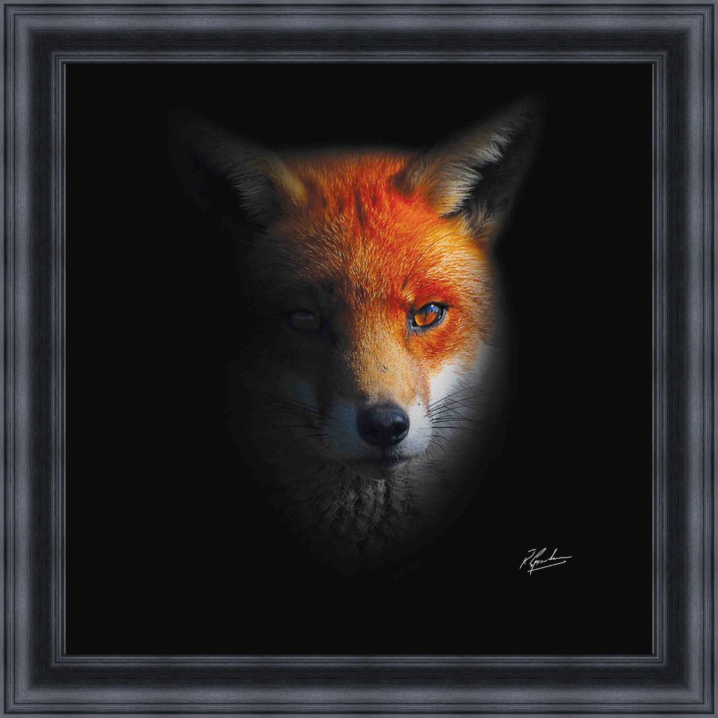 Dark Fox Mini Liquid Art
