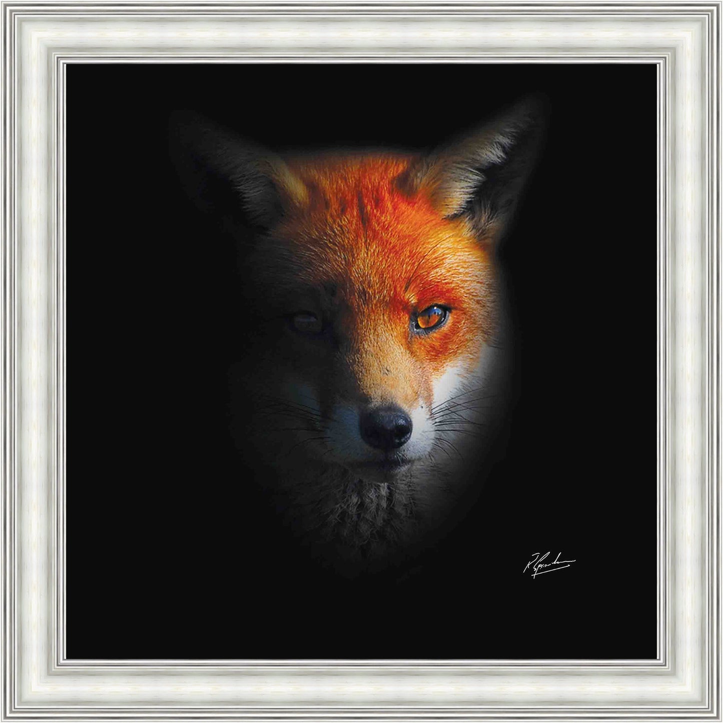 Dark Fox Mini Liquid Art