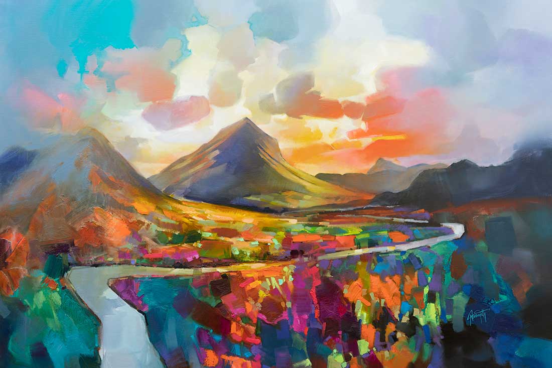 Cuillins Recursion (Signed & Numbered Limited Edition) by Scott Naismith
