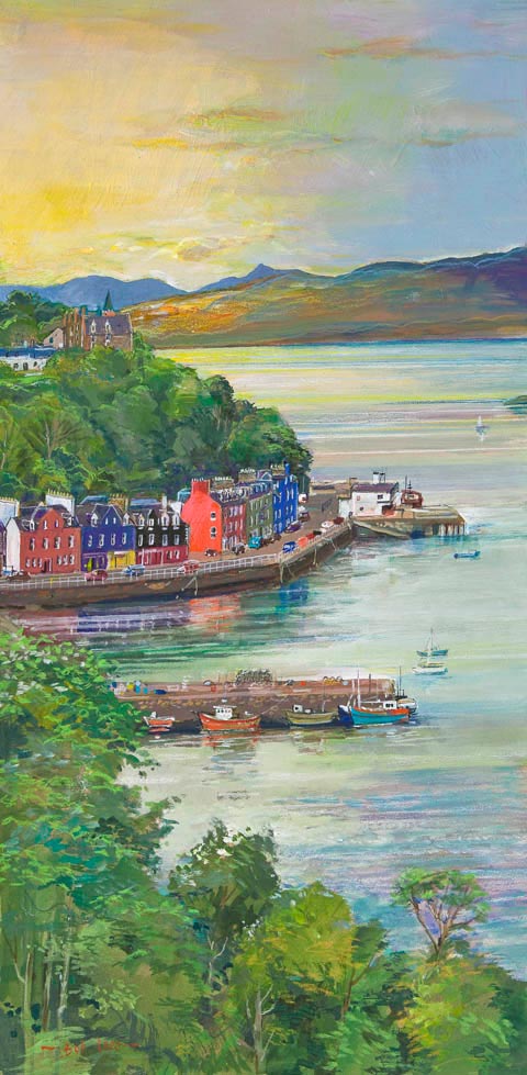 Tobermory View by Bob Lees