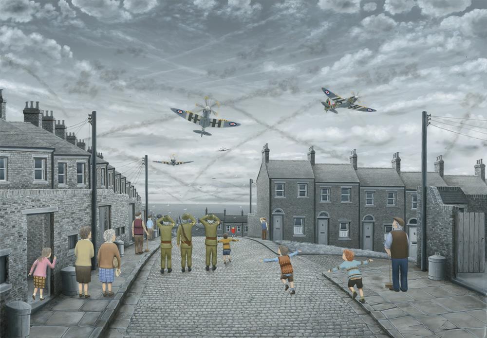 Emerging Victorious Canvas by Leigh Lambert