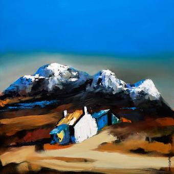 Frosty Snowcaped Glencoe by Garry Brander