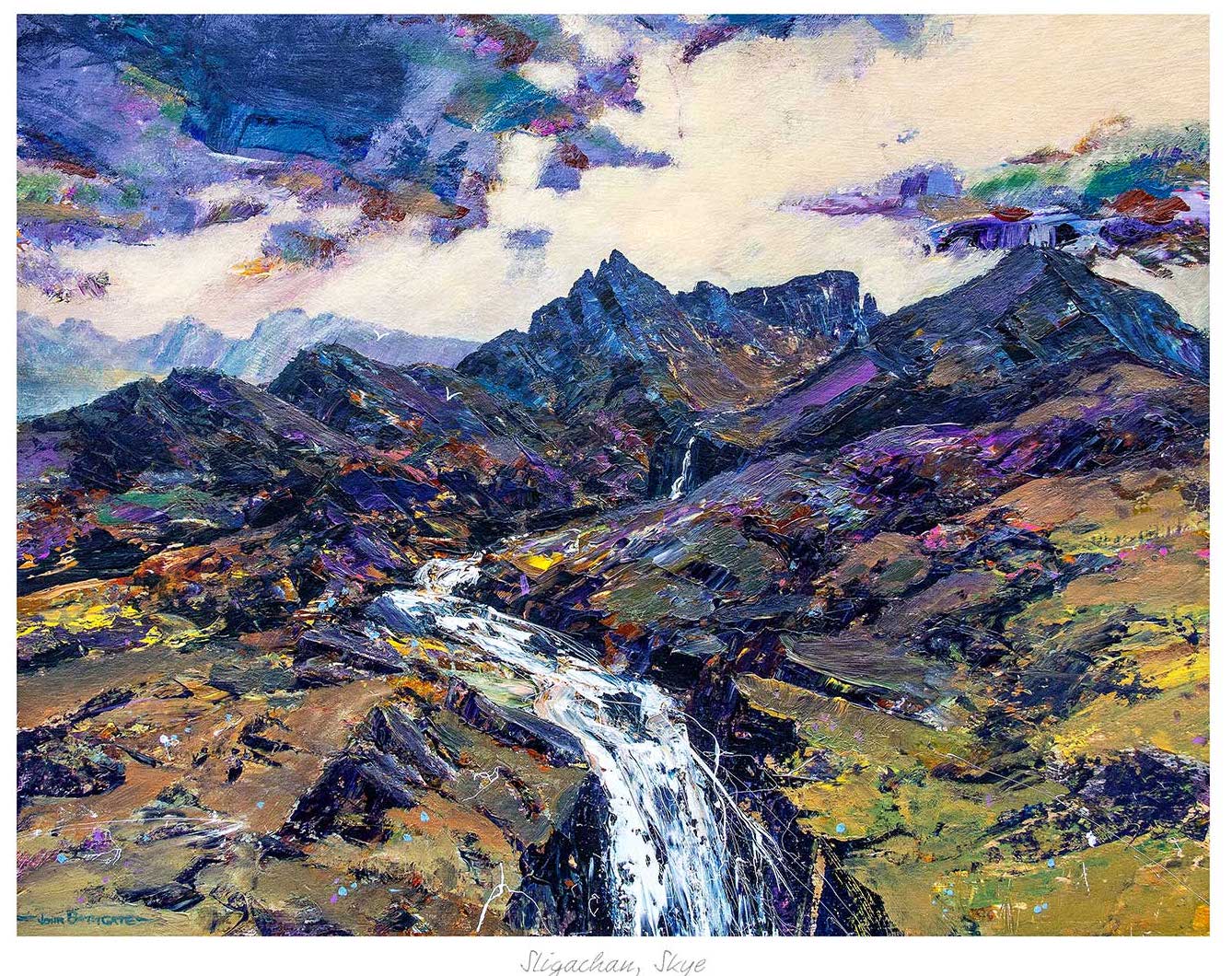 Sligachan, Skye by John Bathgate