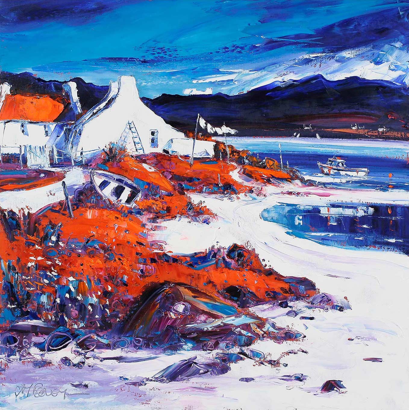 Mhairi's Monday Morning (Signed Limited Edition) by Jean Feeney