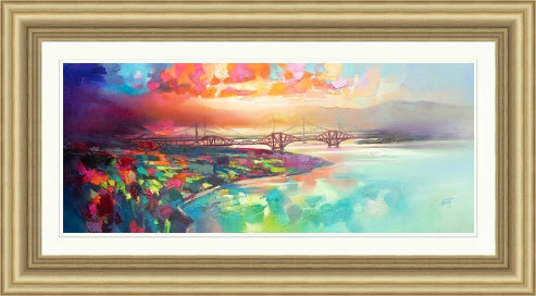 Forth Bridges Flight Path (Signed & Numbered Limited Edition) by Scott Naismith