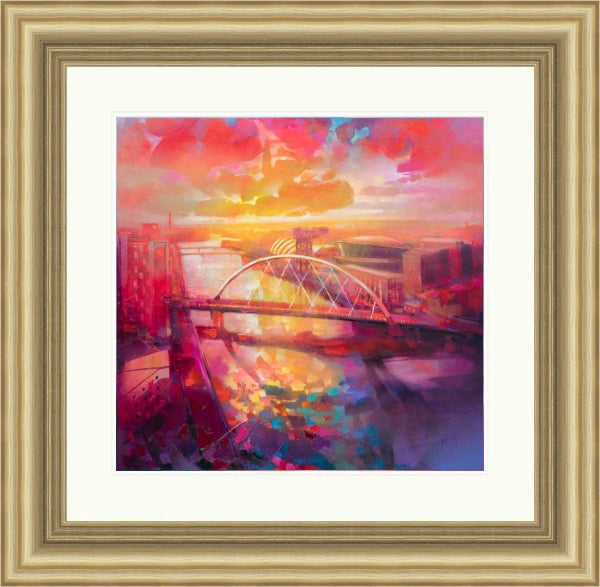 Clyde Arc Bridge (Signed & Numbered Limited Edition) by Scott Naismith