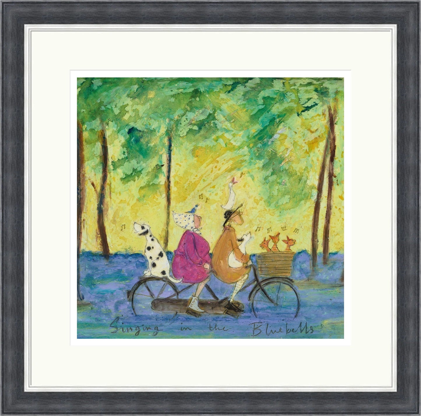 Singing in the Bluebells by Sam Toft
