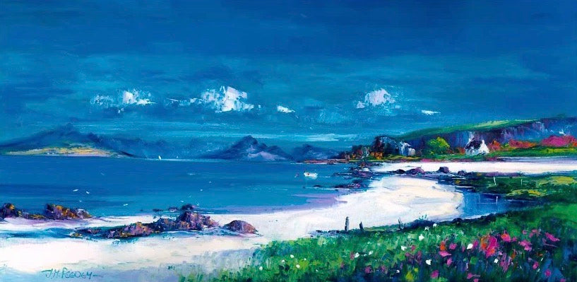 Hot Summer Elgol, Skye by Jean Feeney