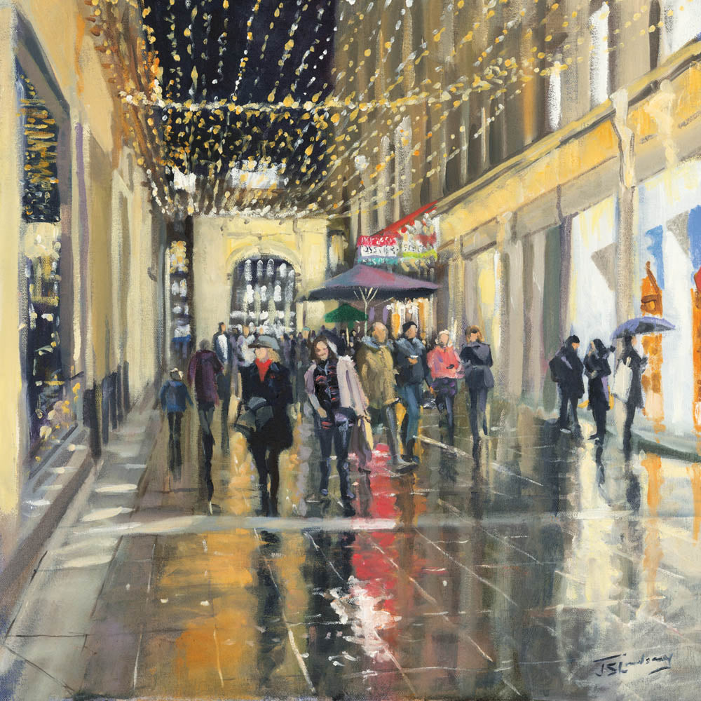 Last-minute Shopping, Glasgow by James Somerville Lindsay - Petite