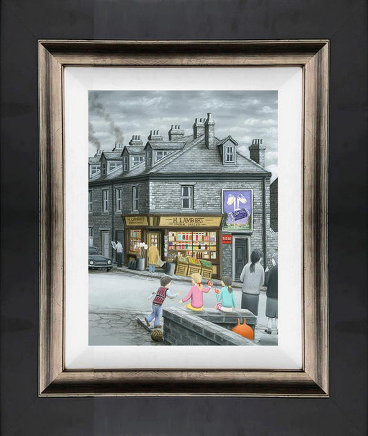 Two's Company Canvas by Leigh Lambert