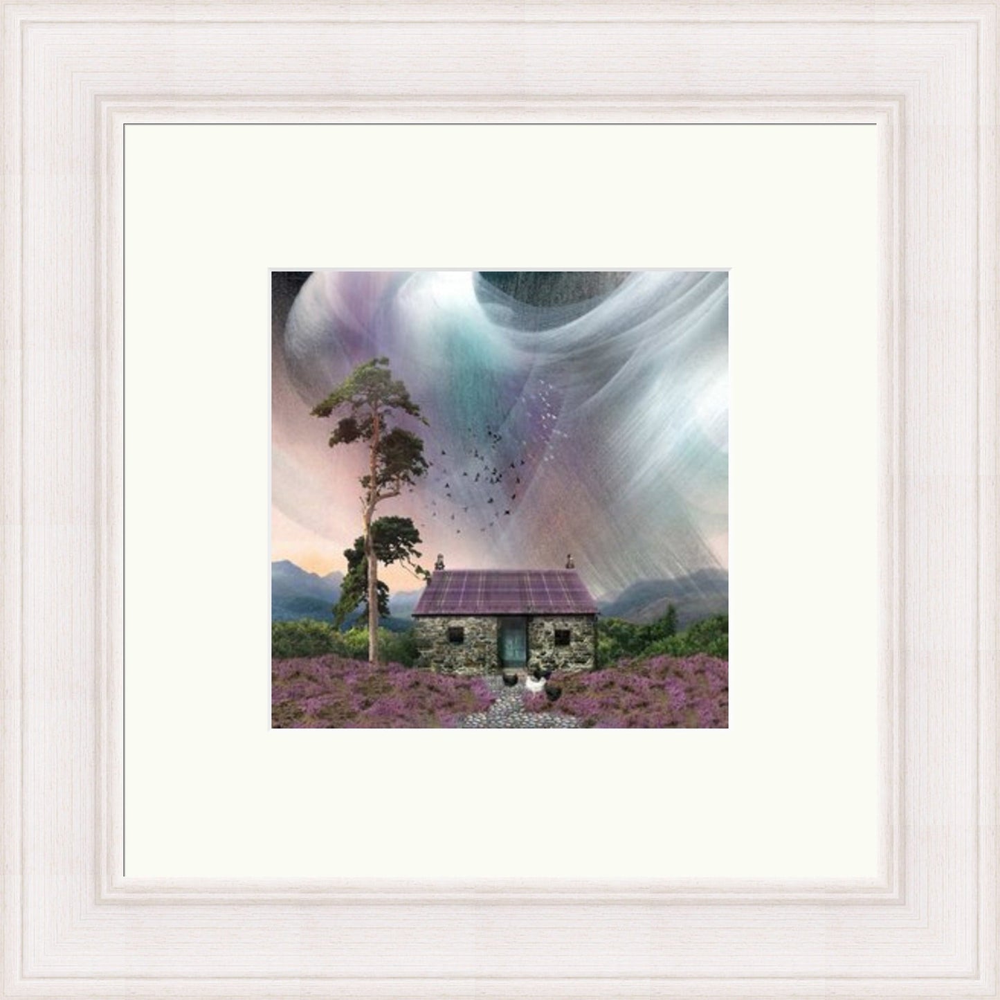 Heather Bothy With Hens - by Esther Cohen