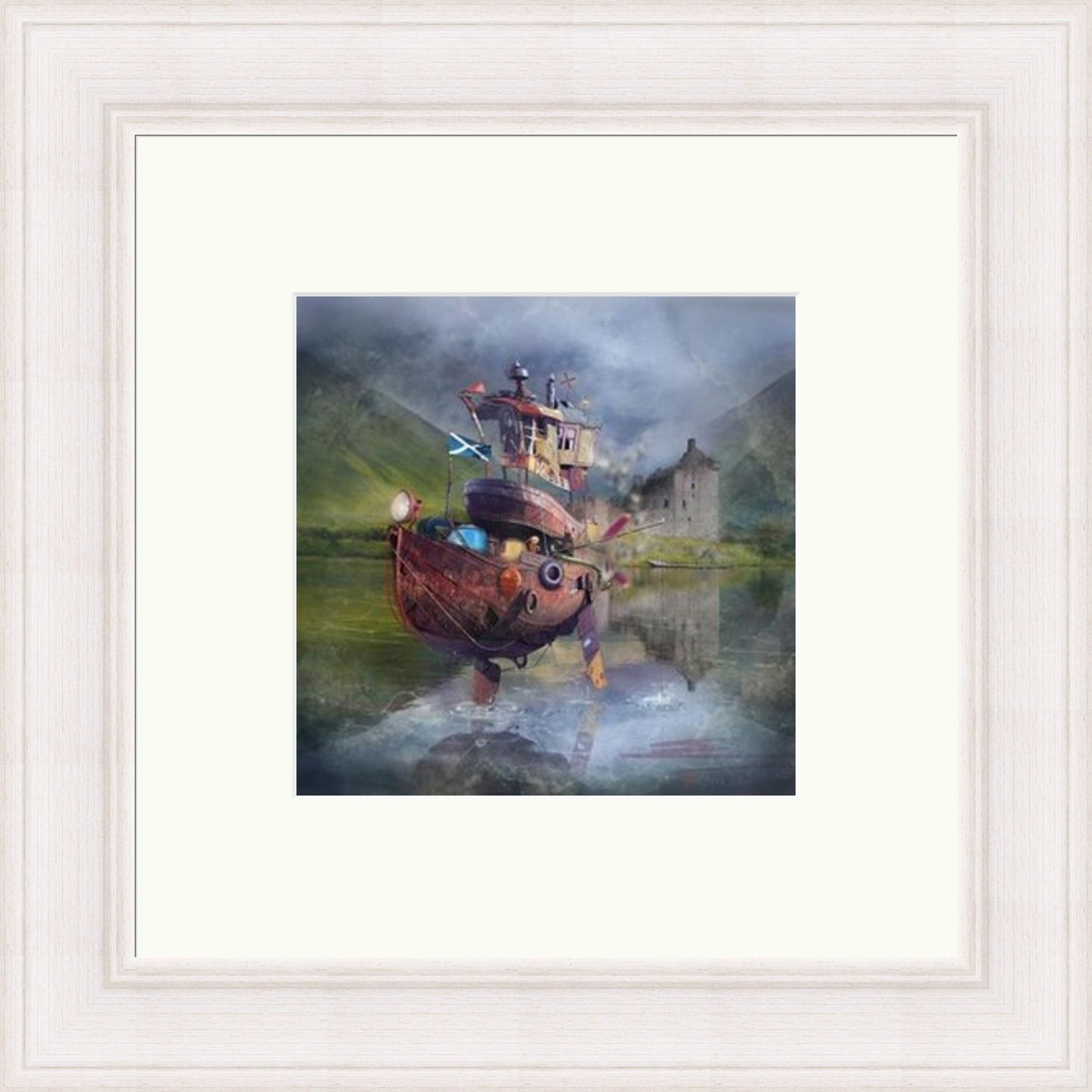 Fishing Boat by Matylda Konecka