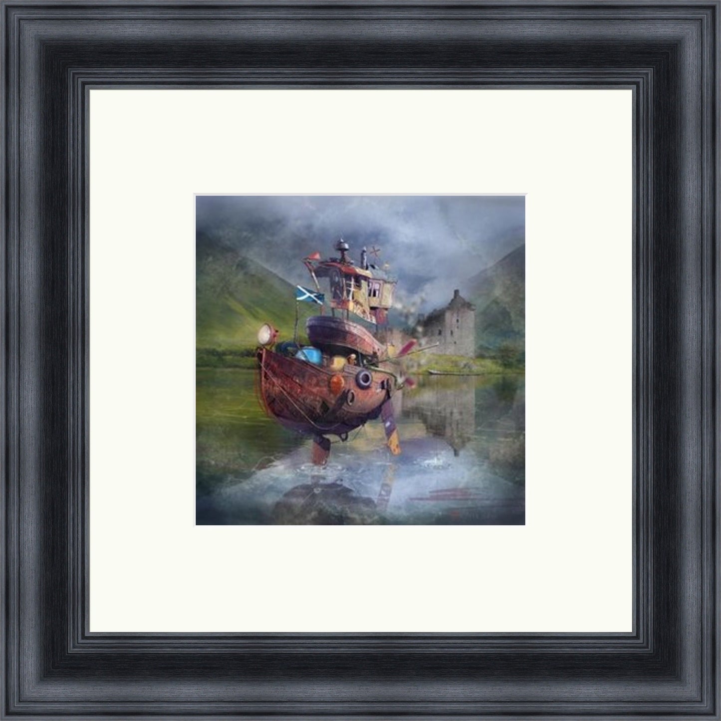 Fishing Boat by Matylda Konecka