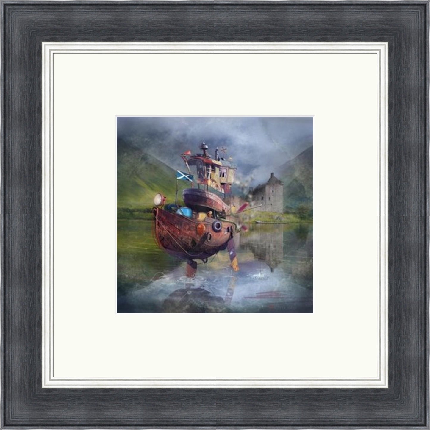 Fishing Boat by Matylda Konecka
