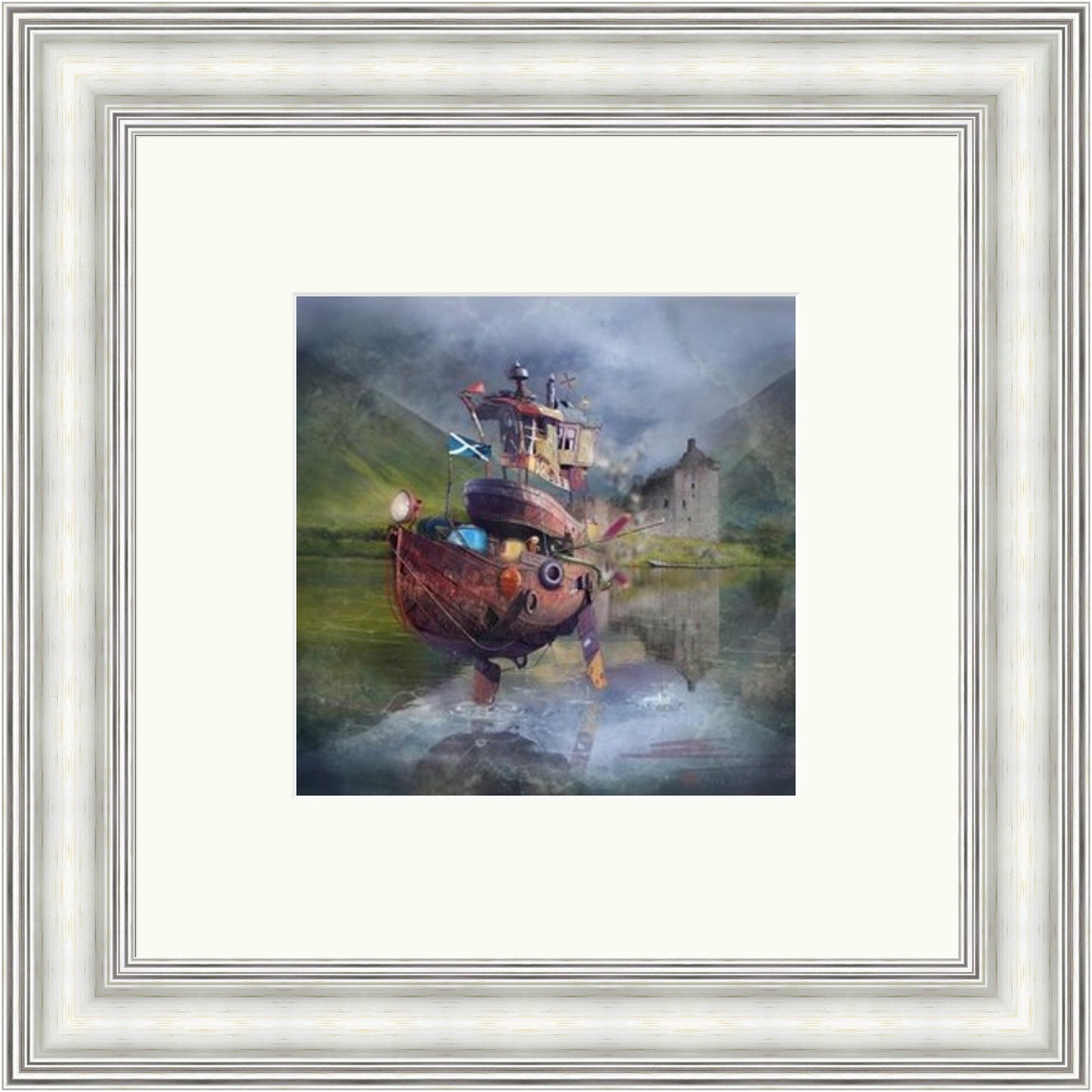 Fishing Boat by Matylda Konecka