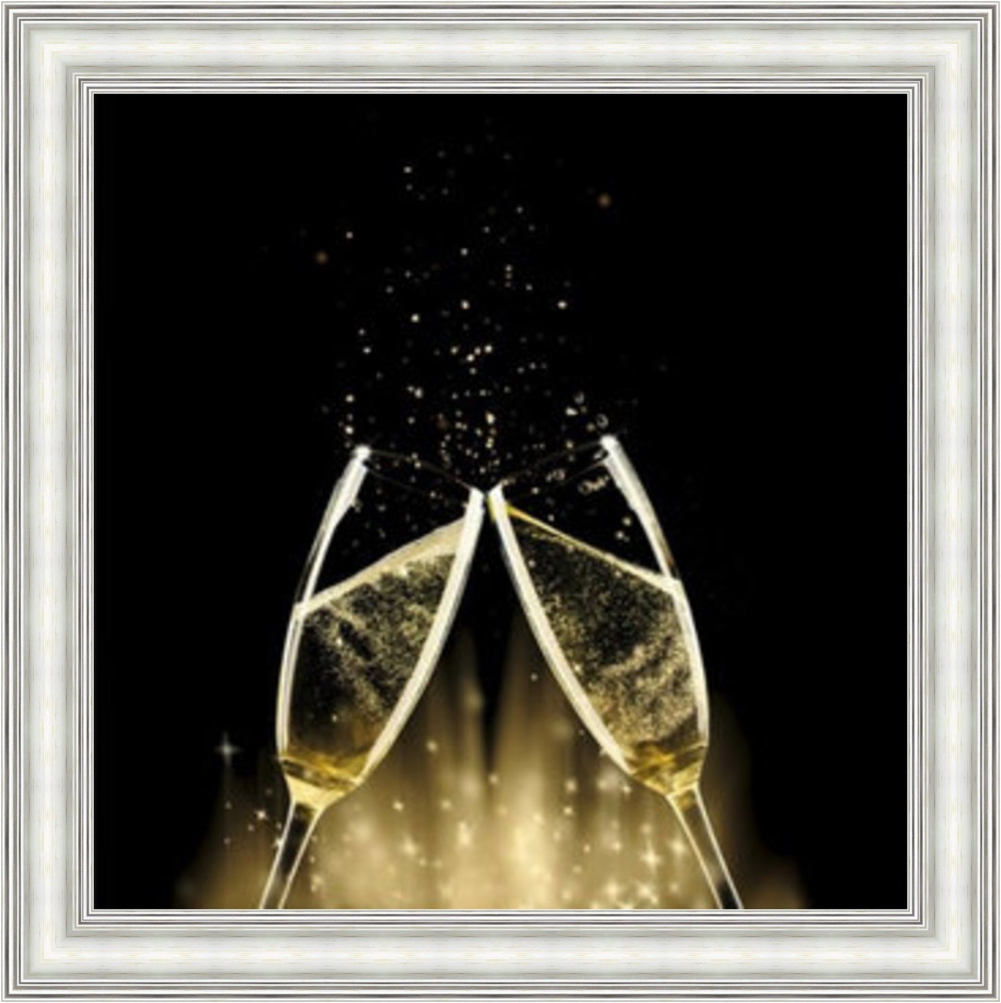 Champagne Bubbles - Colour Burst Mini Liquid Art