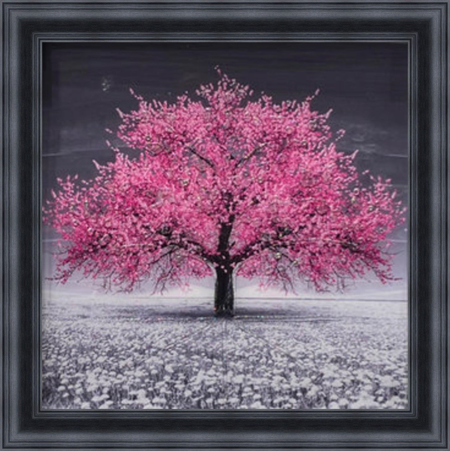 Pink Cherry Blossom Tree Mini Liquid Art