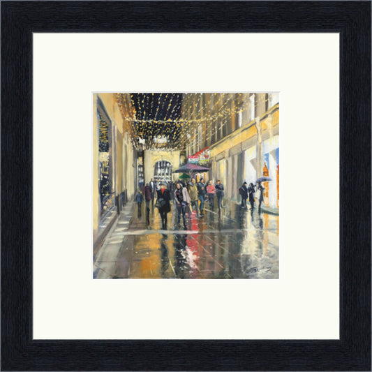 Last-minute Shopping, Glasgow by James Somerville Lindsay - Petite