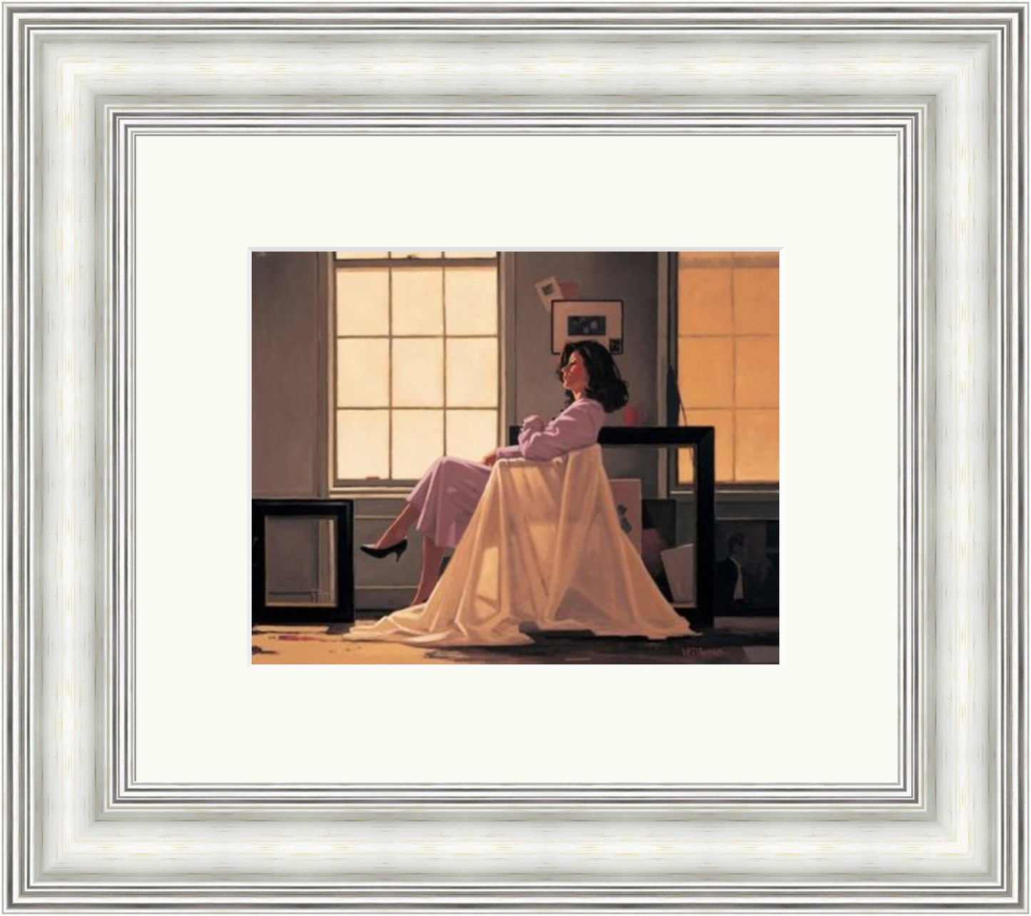 Winter Light and Lavender by Jack Vettriano