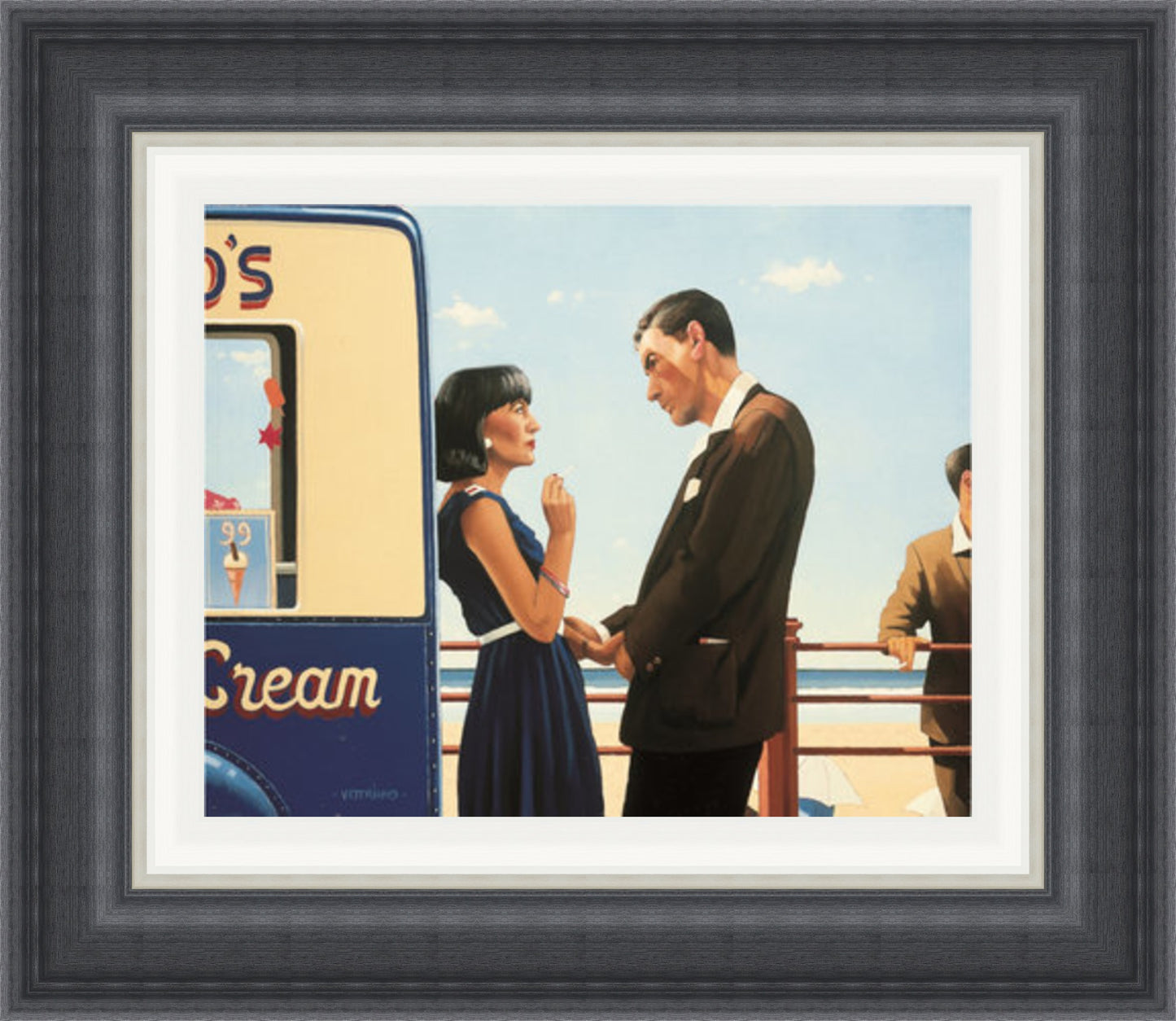 The Lying Game by Jack Vettriano