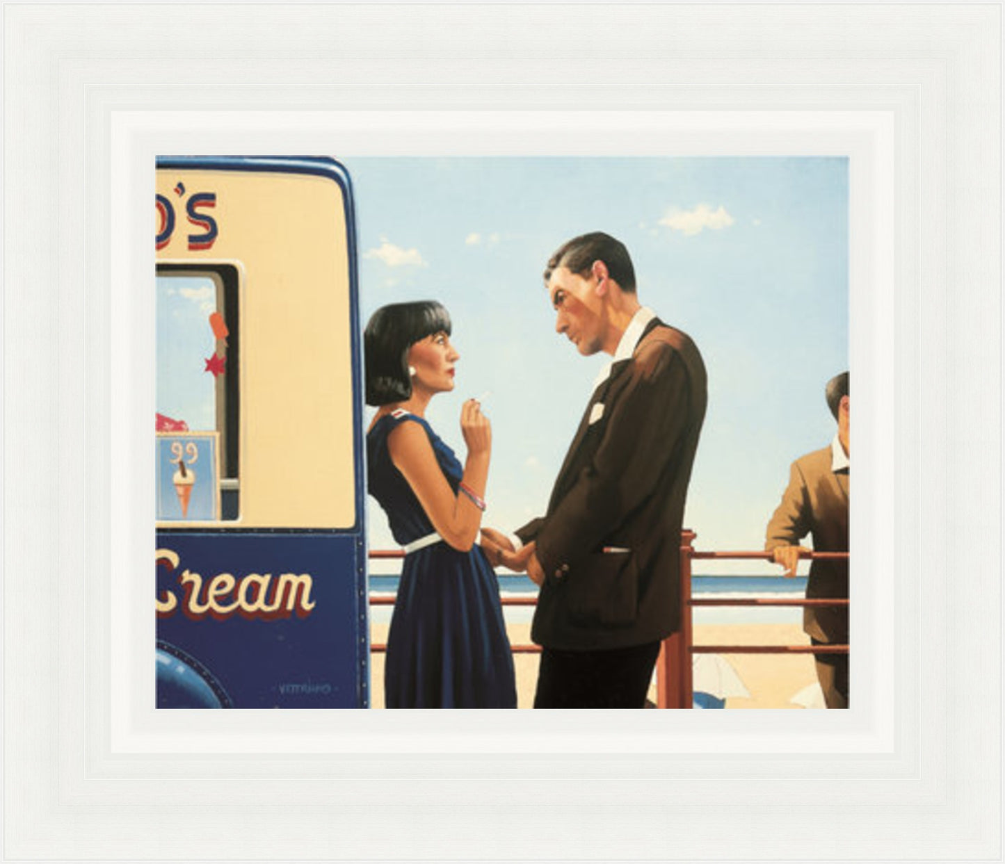 The Lying Game by Jack Vettriano