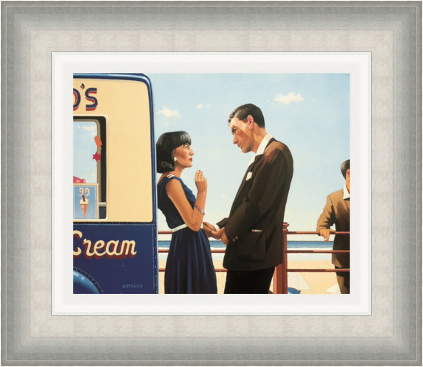 The Lying Game by Jack Vettriano