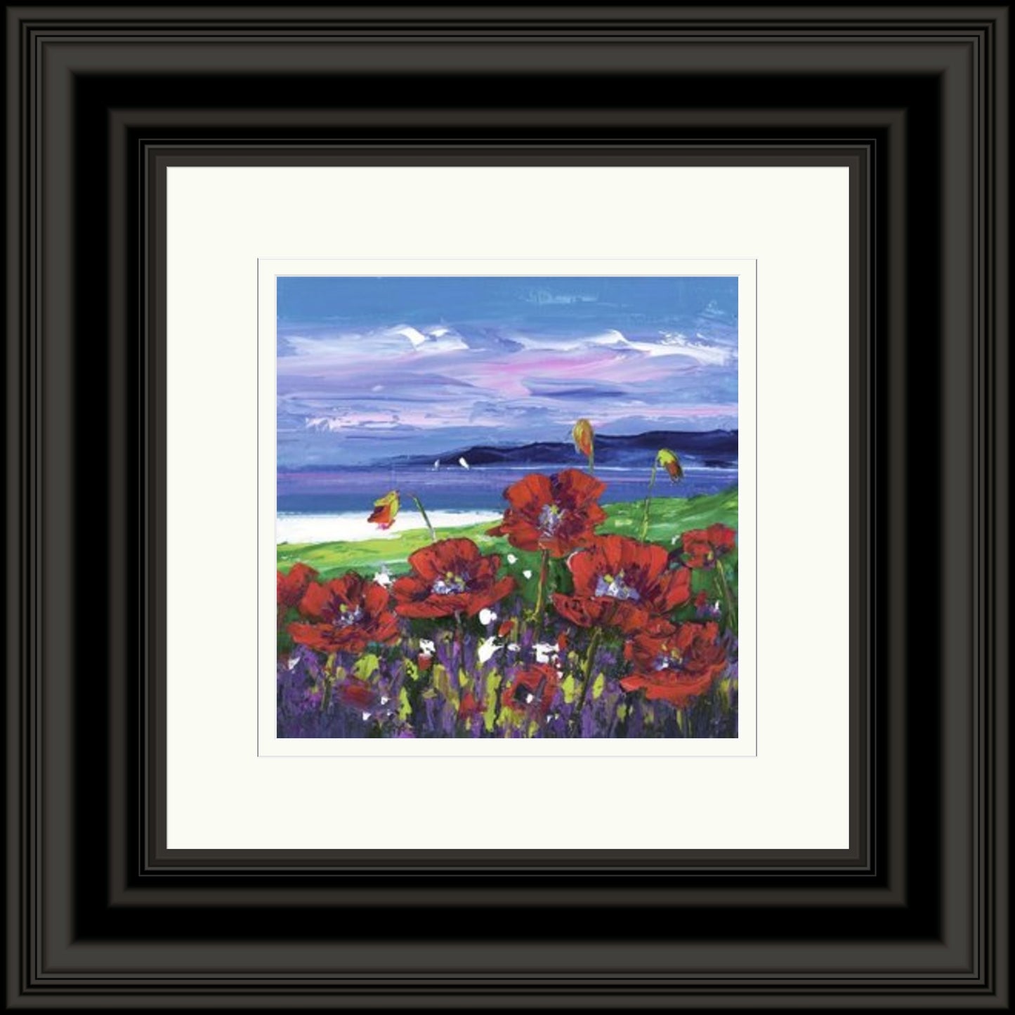 Torridon Poppies by Jean Feeney