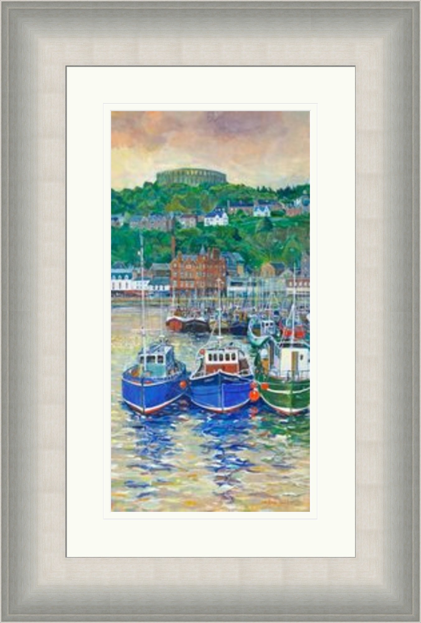 Oban Harbour by Bob Lees