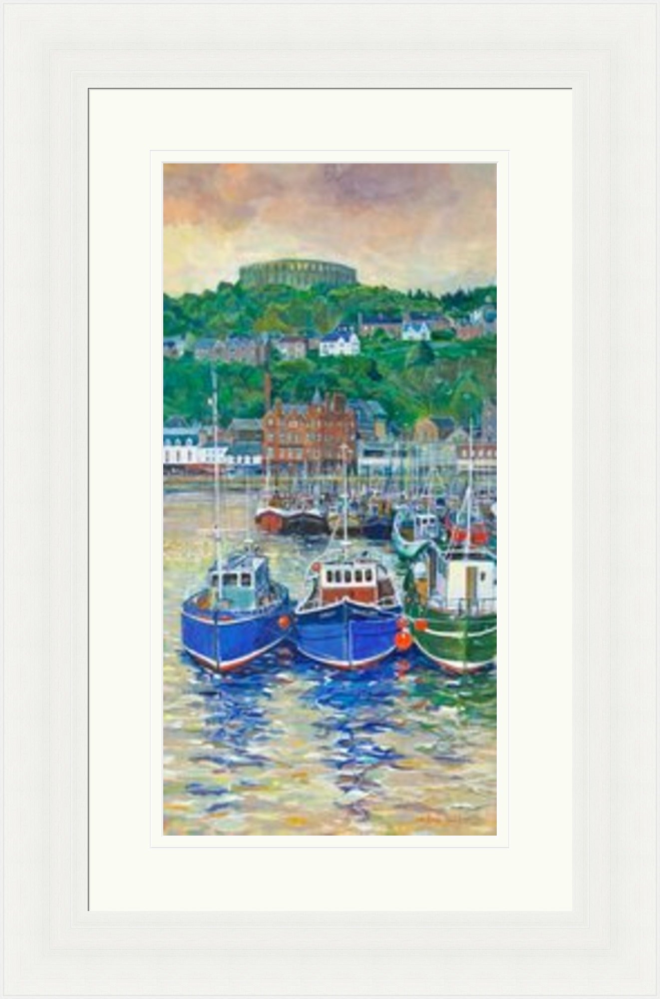 Oban Harbour by Bob Lees