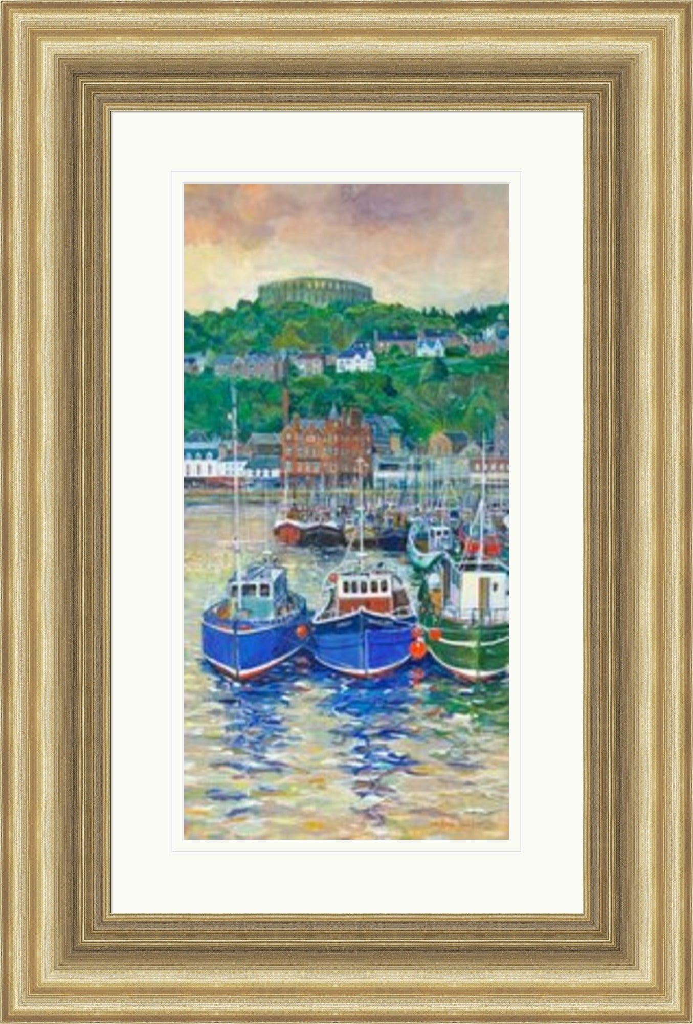 Oban Harbour by Bob Lees