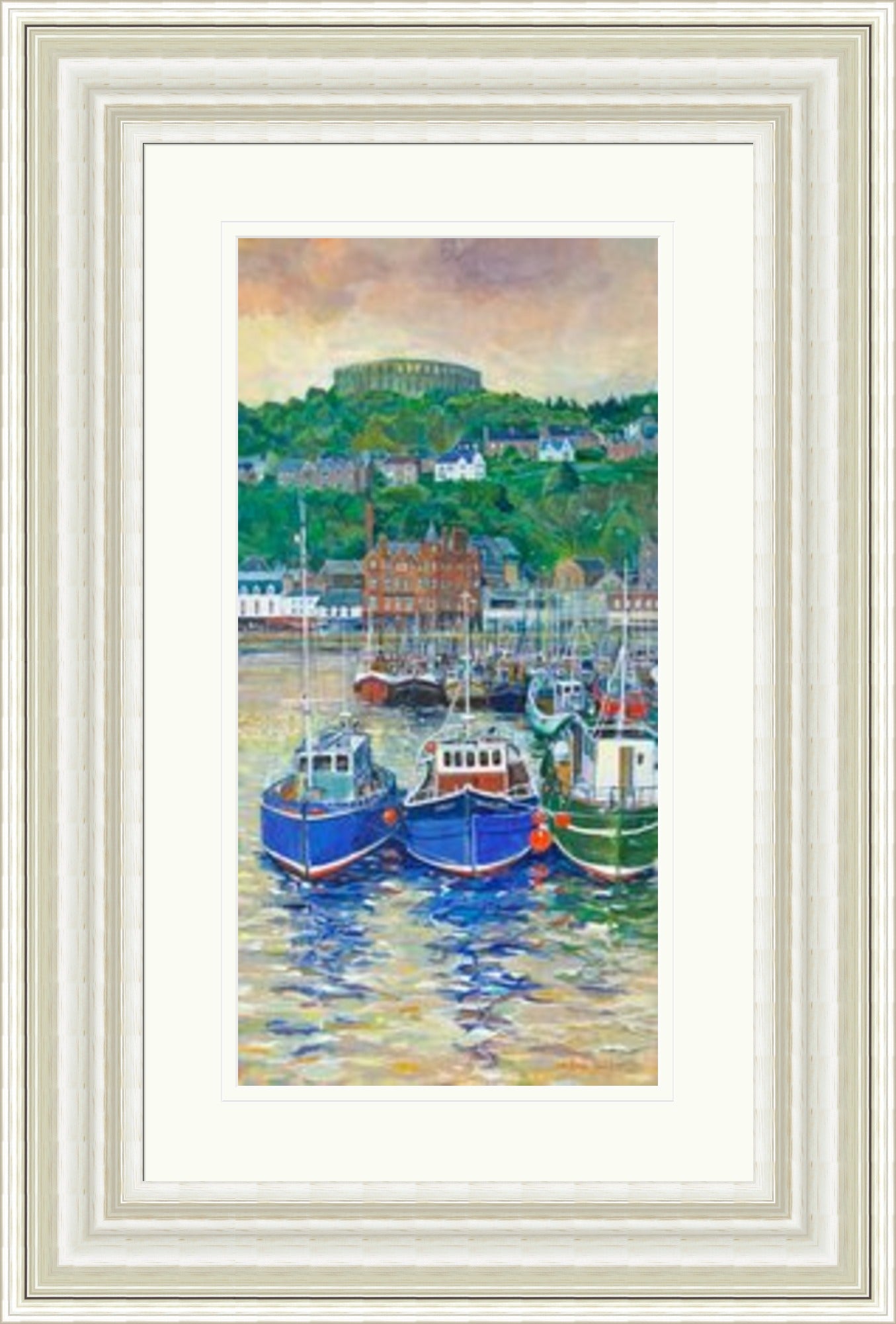 Oban Harbour by Bob Lees